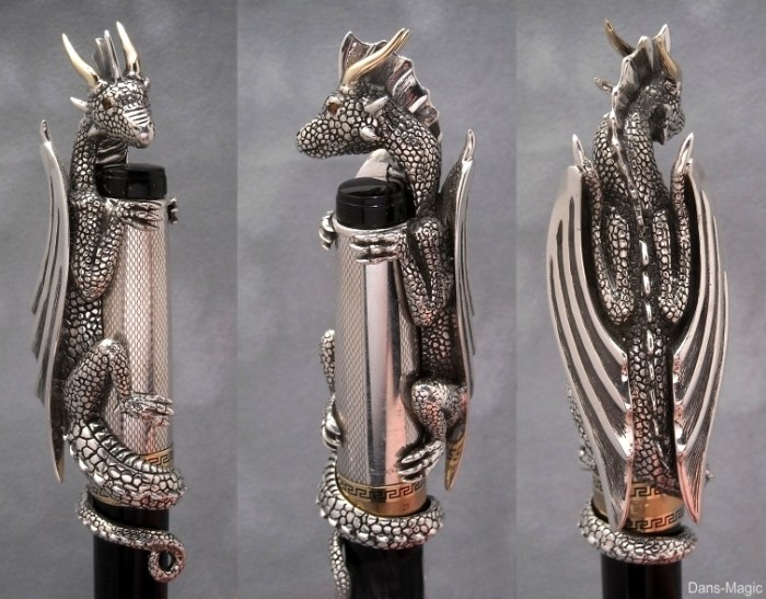sterling_silver___14k_gold___dragon__pen_topper__by_dans_magic-d51pxy2