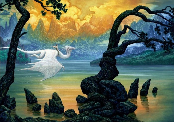 Ciruelo Cabral - Sunset Dragon~2