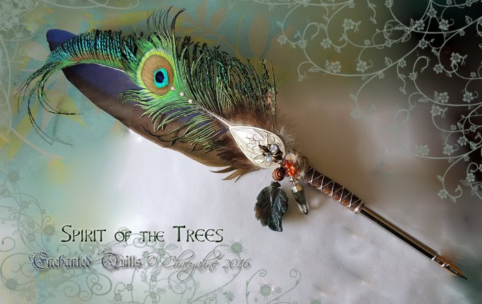 Spirit of the Trees pen by ChaeyAhne SiverFox