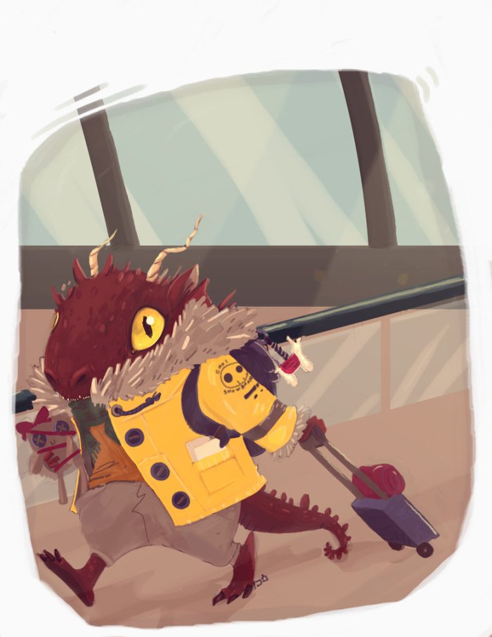 dragon_at_the_airport_by_krayonred-d6i9zo0