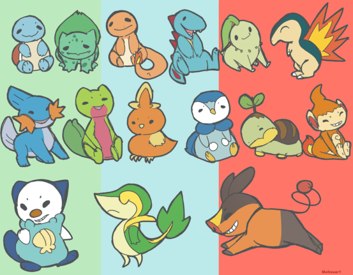 pokemon_starters_by_melissar1-d4az0e0