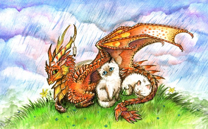 rainy_day___the_best_friends_by_alviaalcedo