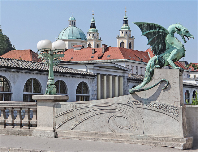 L'art Nouveau a Ljubljana by Jean-Pierre Dalbera