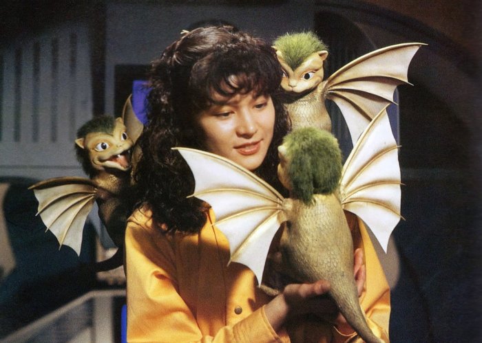 Anna Nakagawa in Gojira vs Kingu Gidora (1991)