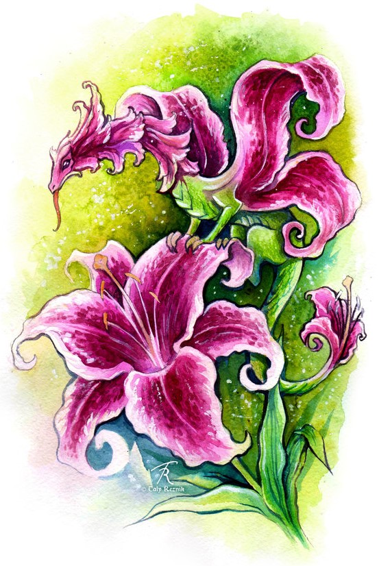 pink_lily_fairy_dragon_by_trollgirl