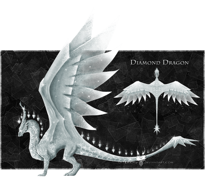 Diamond Gem Dragon by Diterkha
