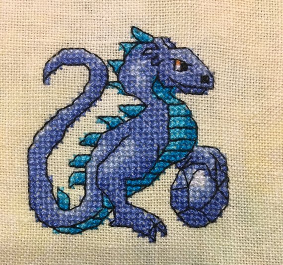 Blue Zircon December SAL by InglesideImaginarium