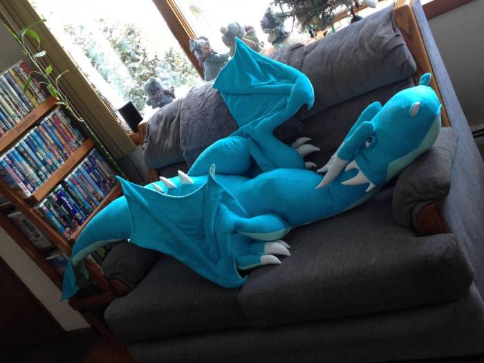 giant_8_foot_teal_turquoise_cozy_flannel_dragon_by_sarahmiele