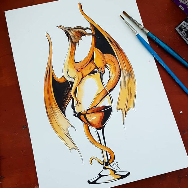 inktober__13_2018_by_trollgirl