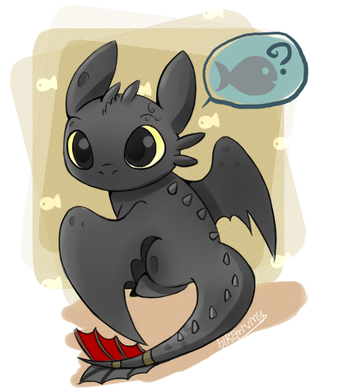 Toothless by hikariviny